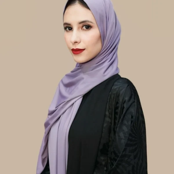 Châle Lycra Moyenne – Lilas Élégant
